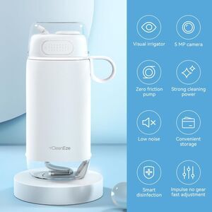 CleanEze Visual Water Flosser Mini Cordless HD Images &‎ Video